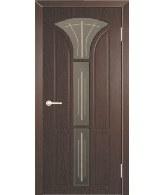 Дверь межкомнатная «Лотос остекленная»