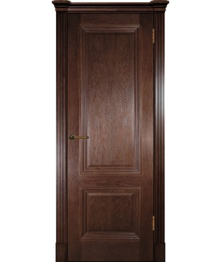 Дверь межкомнатная «Прага ШП дуб бургунский глухая»