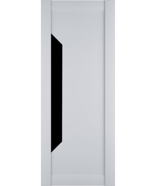 Дверь межкомнатная «Престиж-1 остекленная белый софт»